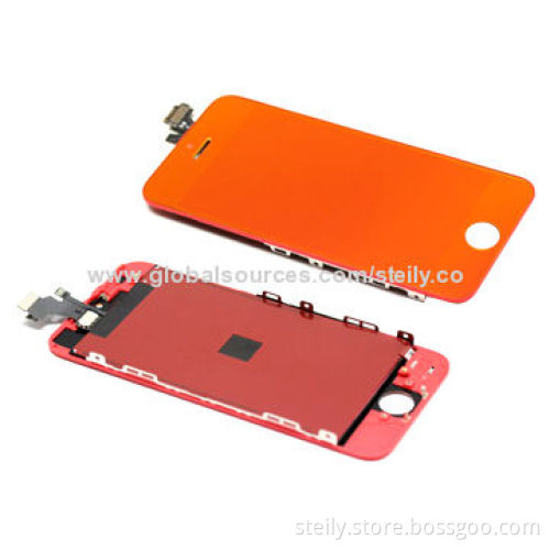 Color Electroplated LCD Touch Screen Digitizer Assembly for iPhone 5